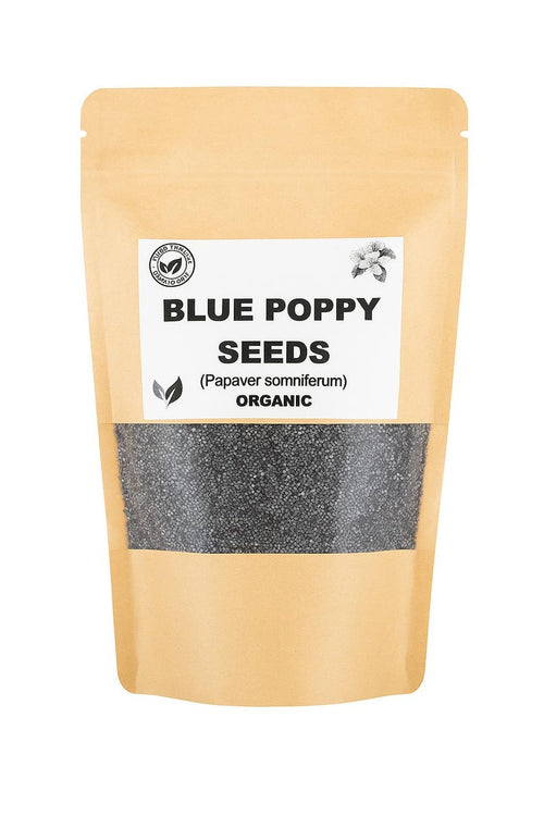 BLUE POPPY SEEDS | Papaver somniferum | Whole Oily Seeds | Dietary Fibre | | Tea | Sprouting | Papaver | Poppyseed | Natural Seeds